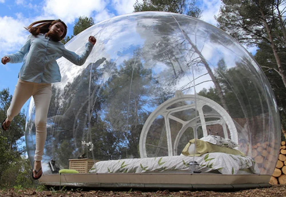 bubble tent ideas