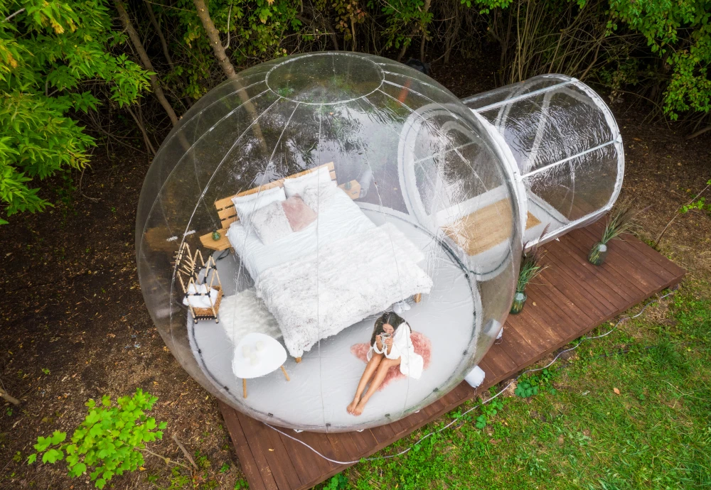 stargazing bubble tent