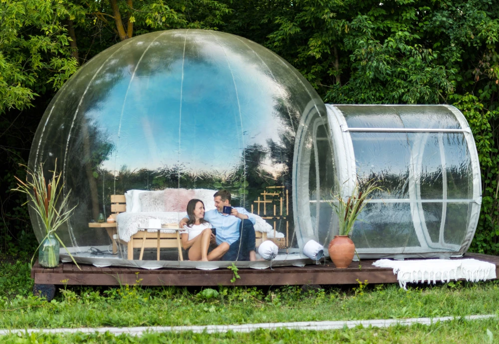 pop up pvc bubble tent