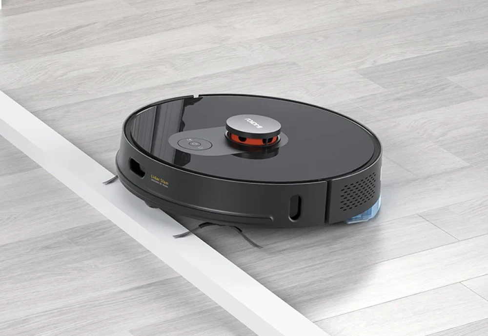 robot vacuum cleaner with mop self-empty base